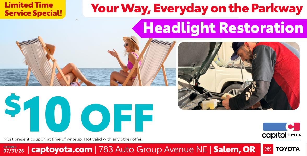 Headlight Restoration | 
$10 off
