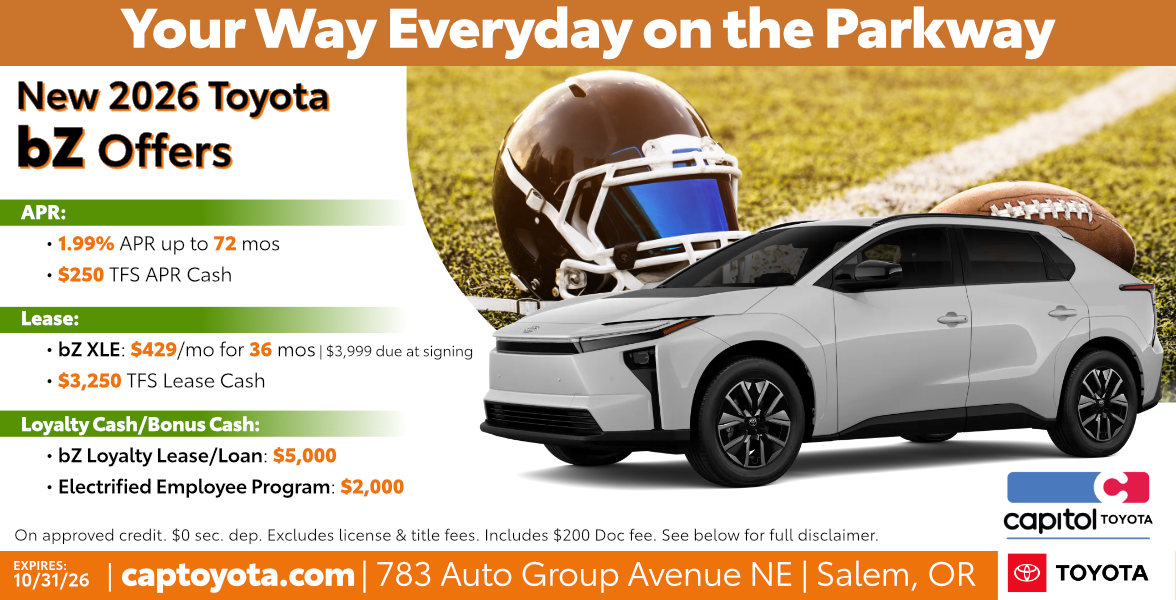 New 2026 Toyota bZ Models special savings offers