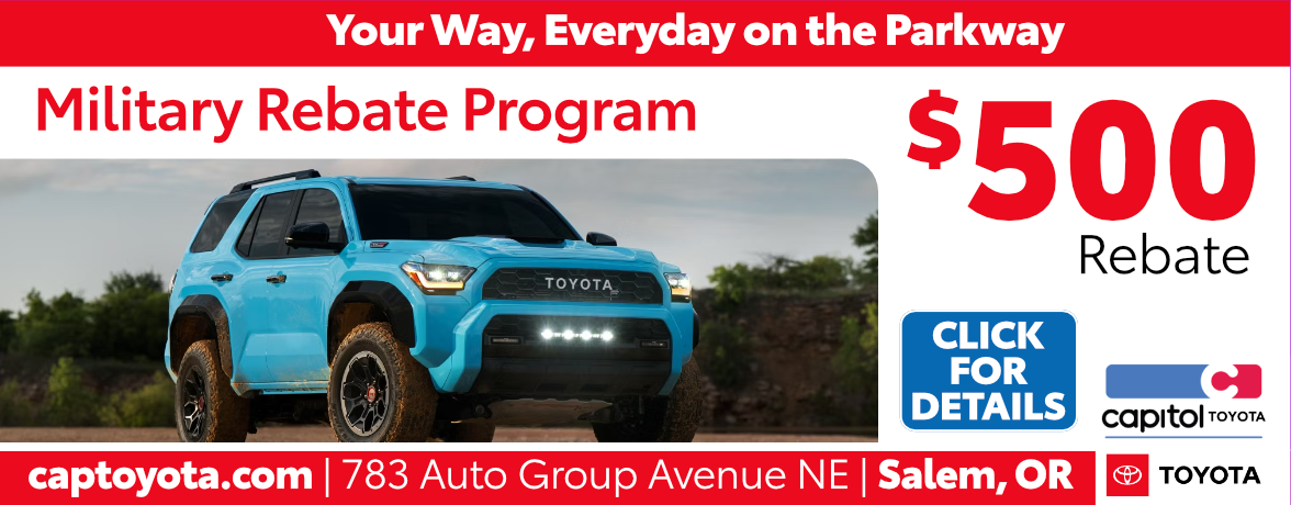 Military Rebate Program clickable image