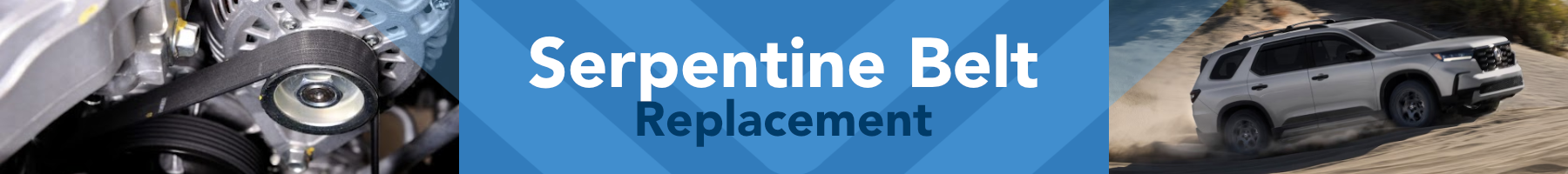 Serpentine Belt Replacement and Repair