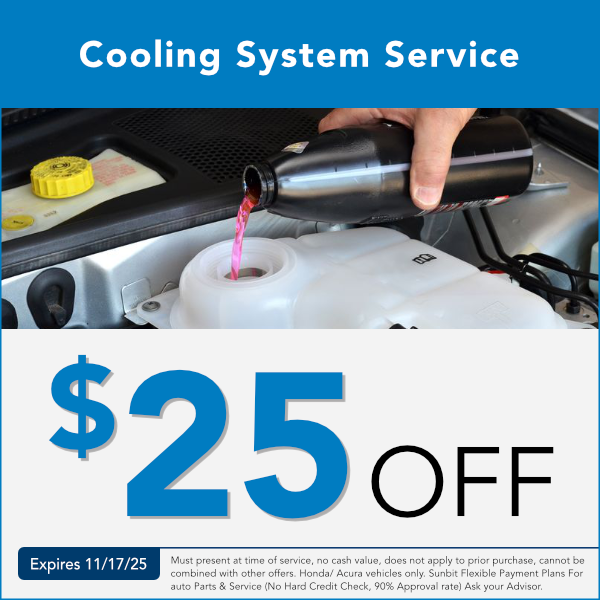 Cooling System Service Special in Great Falls, Montana expires 11/17/25