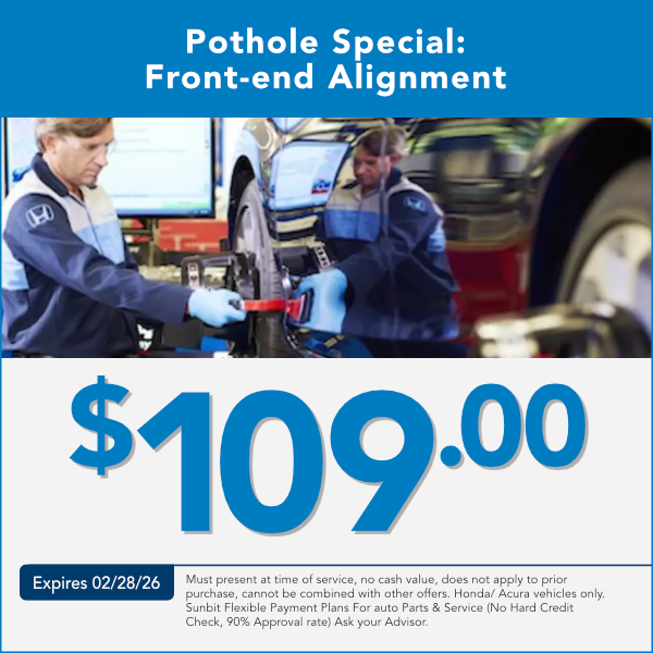 Pot Hole Special | $109.00 in Great Falls, Montana expires 2/28/26