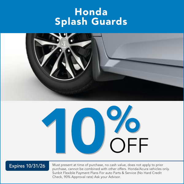 Honda Splash Guards Specials in Great Falls, Montana