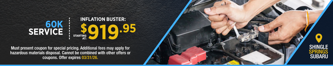 60K Service | $919.95 Special Offer