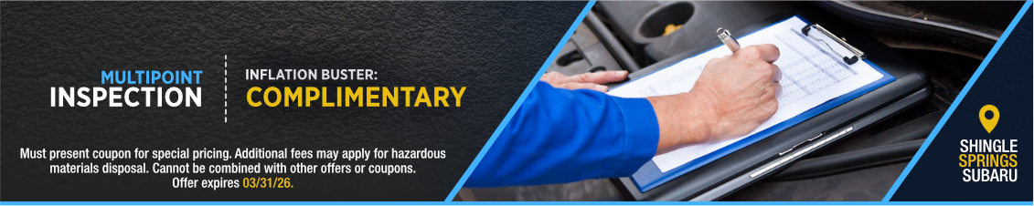 Complimentary Multipoint Inspection Special Offer