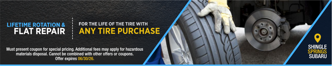 Lifetime Rotation and Flat Repair Service Special Special Offer