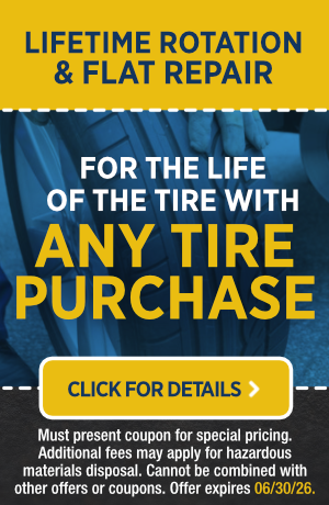 Lifetime Rotation and Flat Repair