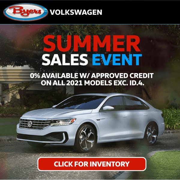 Save Big On A New Volkswagen at Byers Volkswagen in Columbus, OH