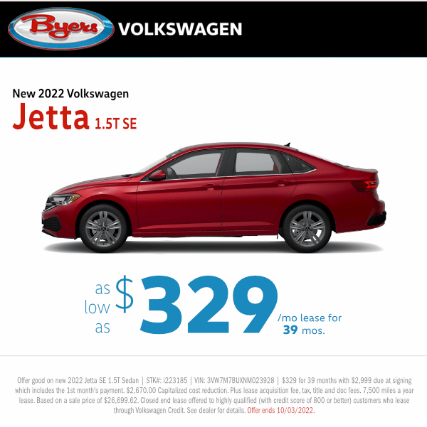 Discover Big Savings on a New Volkswagen at Byers Volkswagen in Ohio