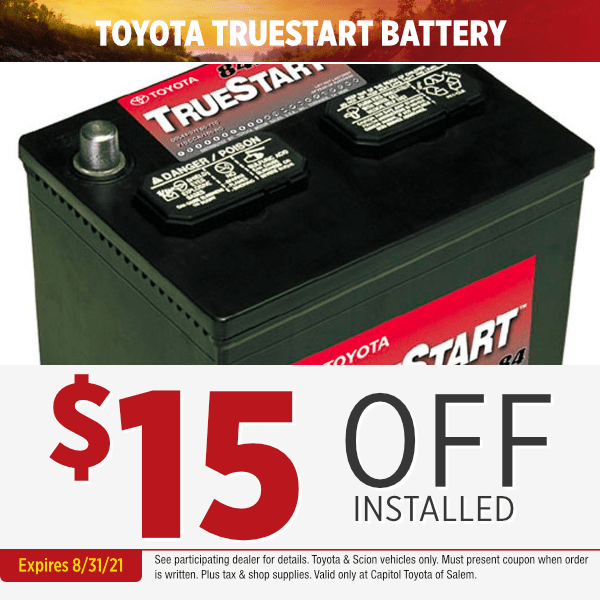Service Specials Capitol Toyota