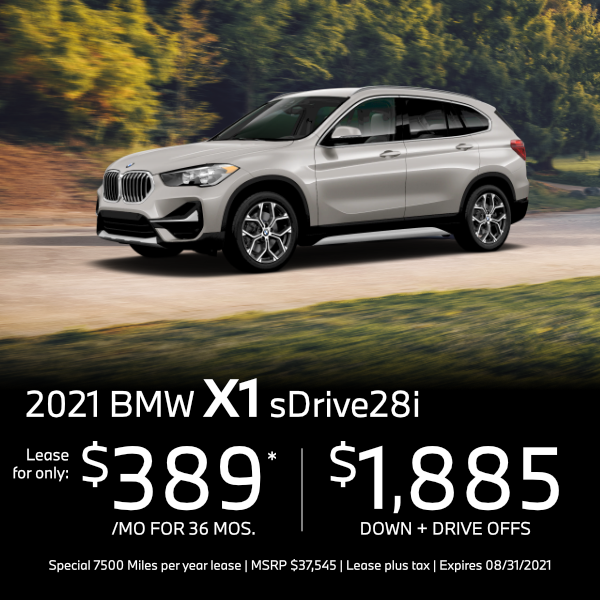 21 Bmw X1 Suv Limited Time Offers At Mckenna Bmw In Norwalk