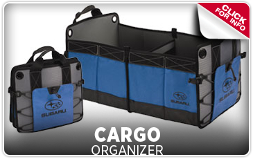 Click for information about Subaru cargo organizers.