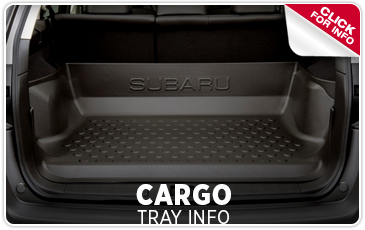 Click for information about Subaru cargo trays.
