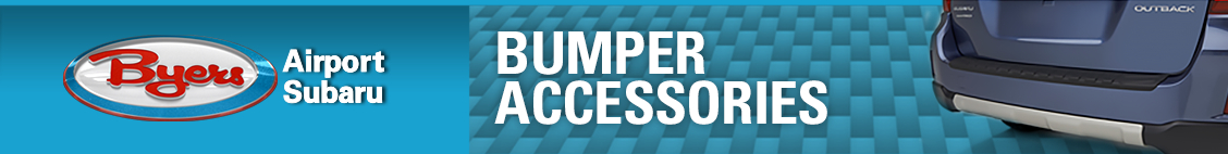 Subaru Bumper Accessories banner image Genuine Subaru bumper accessories information at Byers Airport Subaru in Columbus, OH