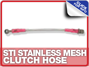 Click to research the Subaru STI Stainless Mesh Clutch Hose in Columbus, OH