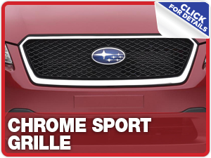 Click to research the Subaru chrome sport grille in Columbus, OH