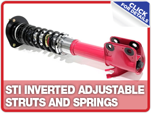 Click to research the Subaru STI Inverted Adjustable Struts & Springs in Columbus, OH