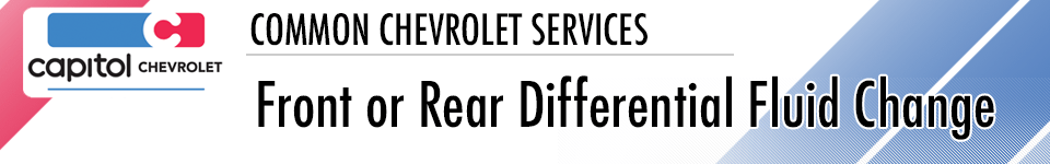 Differential Fluid Change Service Information at Capitol Chevrolet in Salem, OR