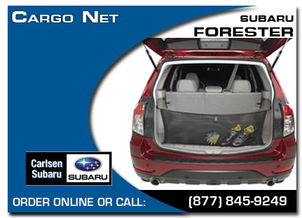 subaru, cargo net, forester, accessories, parts, specials Serving San Francisco, CA