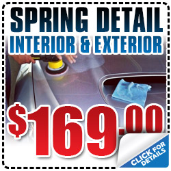 Subaru Spring Detail Interior Exterior Cash Wash Service Coupon Special San Francisco, CA