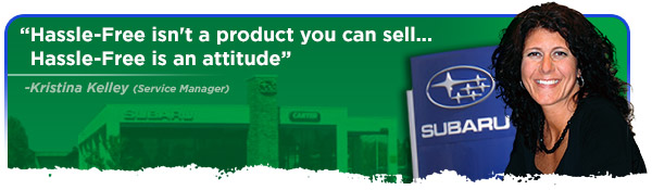 Carter Subaru Shoreline Service Header
