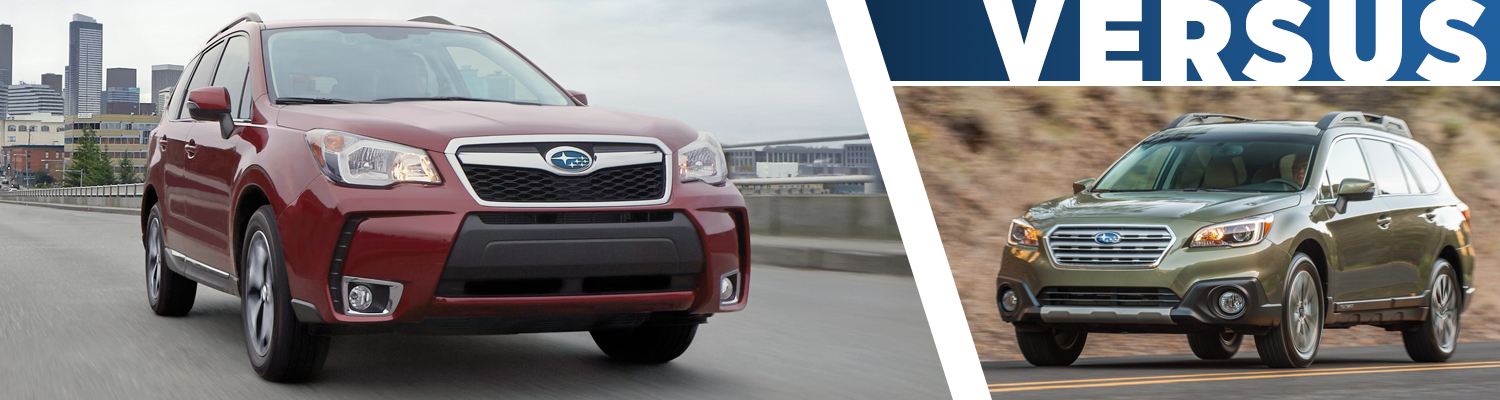 2016 Subaru Forester vs Outback Model Comparison in Seattle, WA