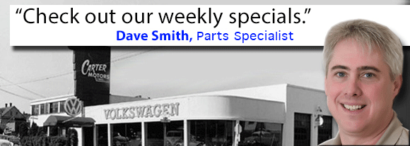 Seattle Volkswagen Parts Specials