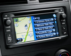 2013 Toyota Corolla Navigation System