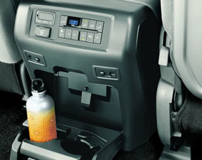 2013 Toyota Sequoia Center Console Rear Cup Holders