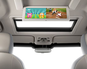 2013 Toyota Sienna Rear Seat Entertainment