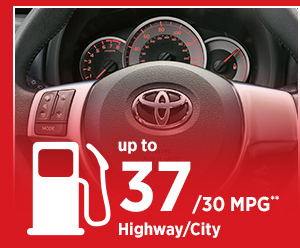 2014 Toyota Yaris Gas Mileage at Eddy's Toyota and Scion of Wichita