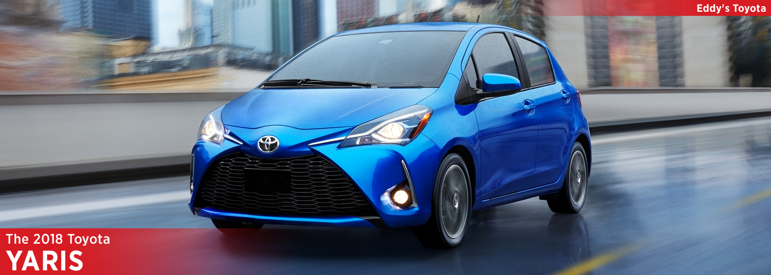 Research the 2018 Yaris model at Eddy's Toyota of Wichita