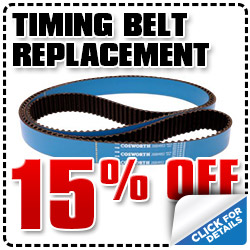 Subaru Timing Belt Replacement Service Special serving San Diego & Kearny Mesa, California