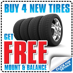 Tire Mount and Balance available at Michael Hohl Honda near Reno, Nevada