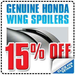 Michael Hohl Honda Wing Spoiler Parts Special serving Reno, Nevada