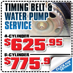 Honda Timing Belt and Water Pump Service Discount Special serving Carson City, Nevada