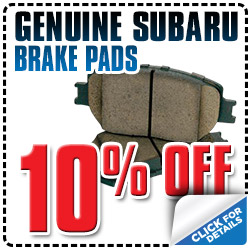 Genuine Subaru Brake Pads Special Reno, NV