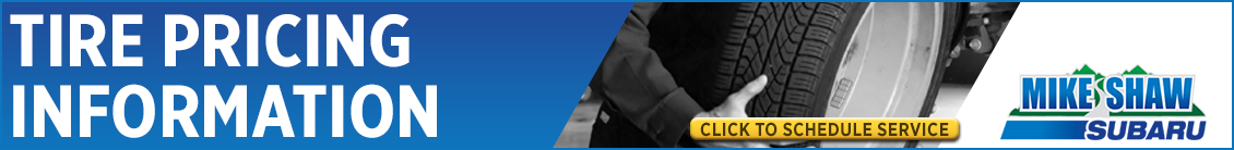 Subaru Tire Pricing Service FAQ Information Serving Denver, CO