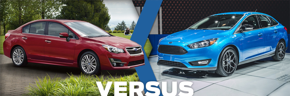 2015 Subaru Impreza 4-Door VS 2015 Ford Focus 4-Door Model Comparison in Thornton, CO