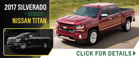 Compare New 2017 Chevrolet Models Vs The Competition