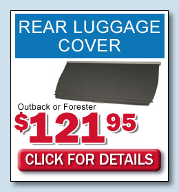 Genuine Subaru Rear Luggage Compartment Cover Parts & Accessory Special Discount Coupon serving Los Angeles, California