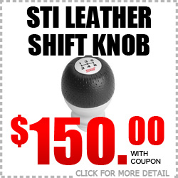 Tucson Subaru STI Leather Shift Knob Special serving Arizona