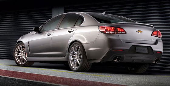 2014 Chevy SS Rearview