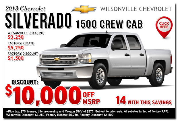 2013 Chevrolet Silverado 1500 Portland, Oregon