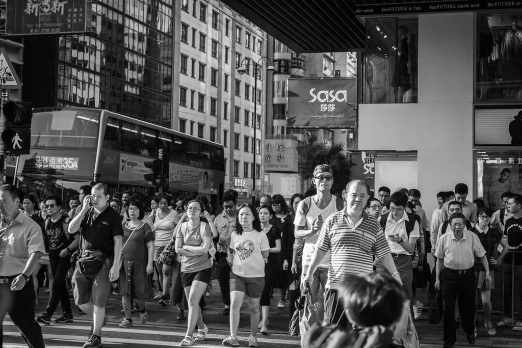 Hong Kong street scene
