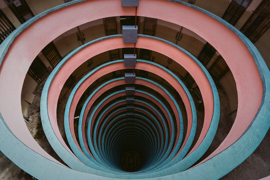 round building Lai Tak Tsuen, Hong Kong