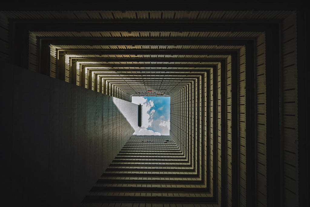 Ping Shek Estate the square sky, Hong Kong