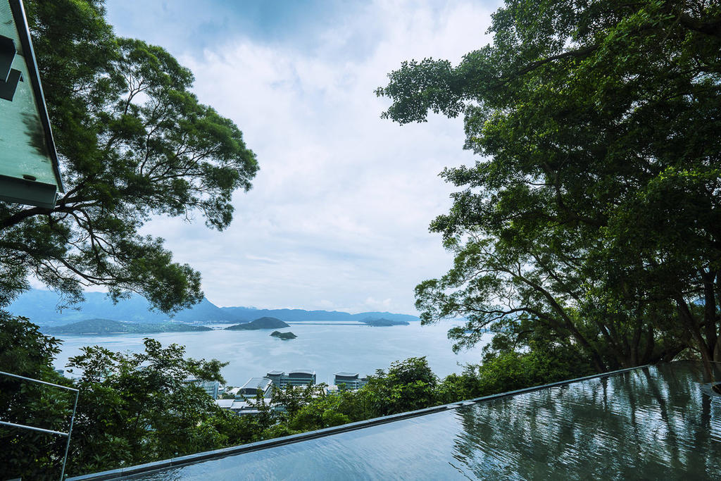 infinite pool, Pavilion of Heaven, Chinese University of Hong Kong