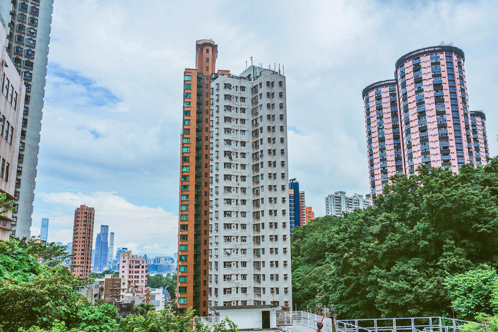 round building Lai Tak Tsuen, Hong Kong