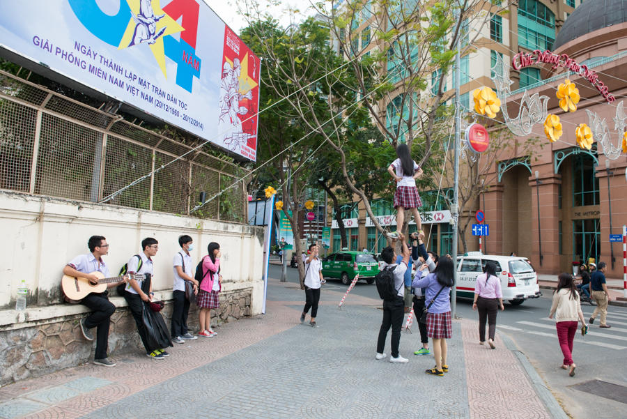 students, Ho Chi Minh, Vietnam